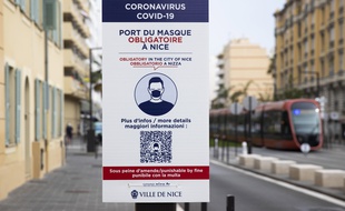 Le port du masque est obligatoire à Nice et dans dix-sept autres communes des Alpes-Maritimes