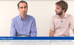 Philippe Glaser, de l'institut Pasteur