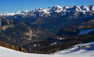Illustration du massif des Ecrins.