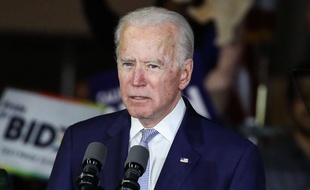 Le candidat démocrate Joe Biden le 6 mars 2020 à Los Angeles.
