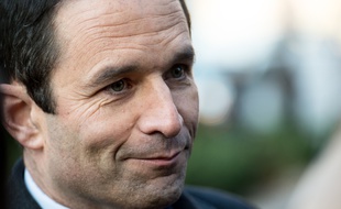 Benoît Hamon, candidat à la primaire PS et de ses alliés, le 17 décembre 2016 à Paris.