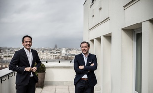 Cédric O, secrétaire d’État chargé de la Transition numérique et des Communications électroniques et Adrien Taquet, secrétaire d’État en charge de l’Enfance et des Familles.