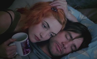 Kate Winslet et Jim Carrey dans Eternal Sunshine of the Spotless Mind de Michel Gondry
