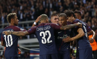 Les Parisiens ont largement battu le Bayern Munich en LIgue des champions, le 27 septembre 2017 au Parc des Princes.