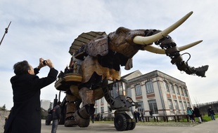 Le grand éléphant des Machines de l'île de Nantes