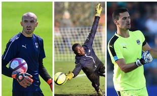 Paul Bernardoni, Over Mandanda et Jérôme Prior ne porteront pas le maillot des Girondins cette saison.