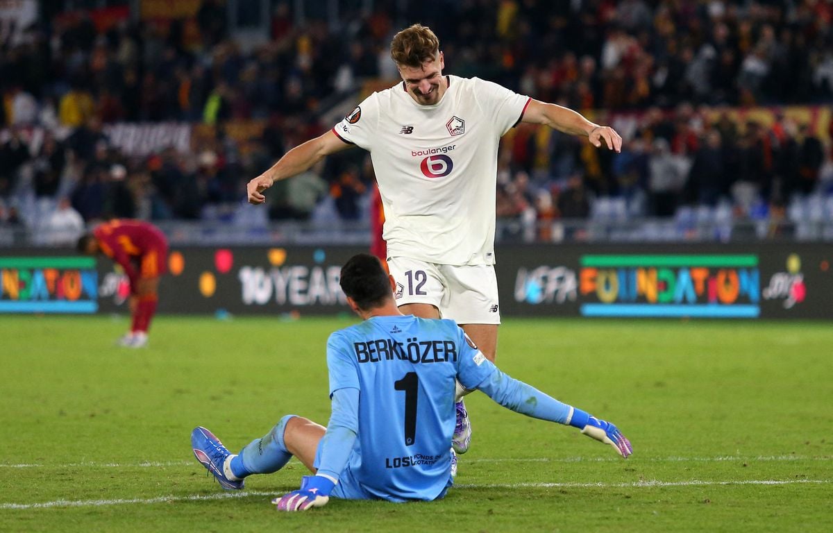Ligue Europa : Face à la Roma, le LOSC crée l'exploit (0-1) grâce à un Özer héroïque qui a bloqué trois penalties