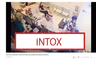 Cette agression n'a pas eu lieu à Londres mais dans une clinique vétérinaire au Koweït.