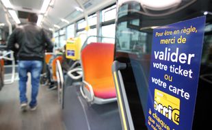 Illustration d'un bus du réseau Star à Rennes, le 3 février 2016.
