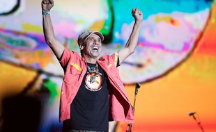 Manu Chao au festival de Sziget.