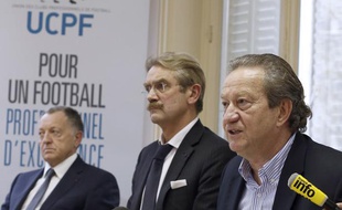 Les représentants de l'UCPF, lors d'une assemblée générale, le 14 novembre 2013 à Paris.