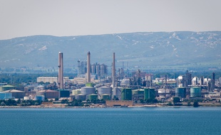 La région de l'étang de Berre où se trouve la raffinerie de La Mède (photo d'illustration).