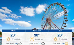 Météo Toulouse: Prévisions du jeudi 29 juillet 2021