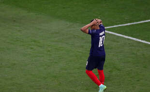Kylian Mbappé, lors du match qui a opposé la France à la Suisse, lundi 28 juin (Illustration)