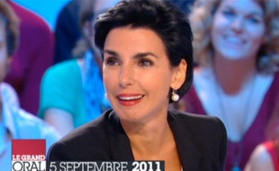 Rachida Dati, le 5 septembre 2011, sur le plateau du Grand Journal.