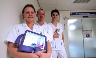 Nolwenn Febvre, fondatrice de l'association Les P'tits Doudous de l'Hôpital Sud, à Rennes.