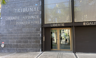 Le palais de justice de Pointe-à-Pître (Guadeloupe), le 22 novembre 2021.