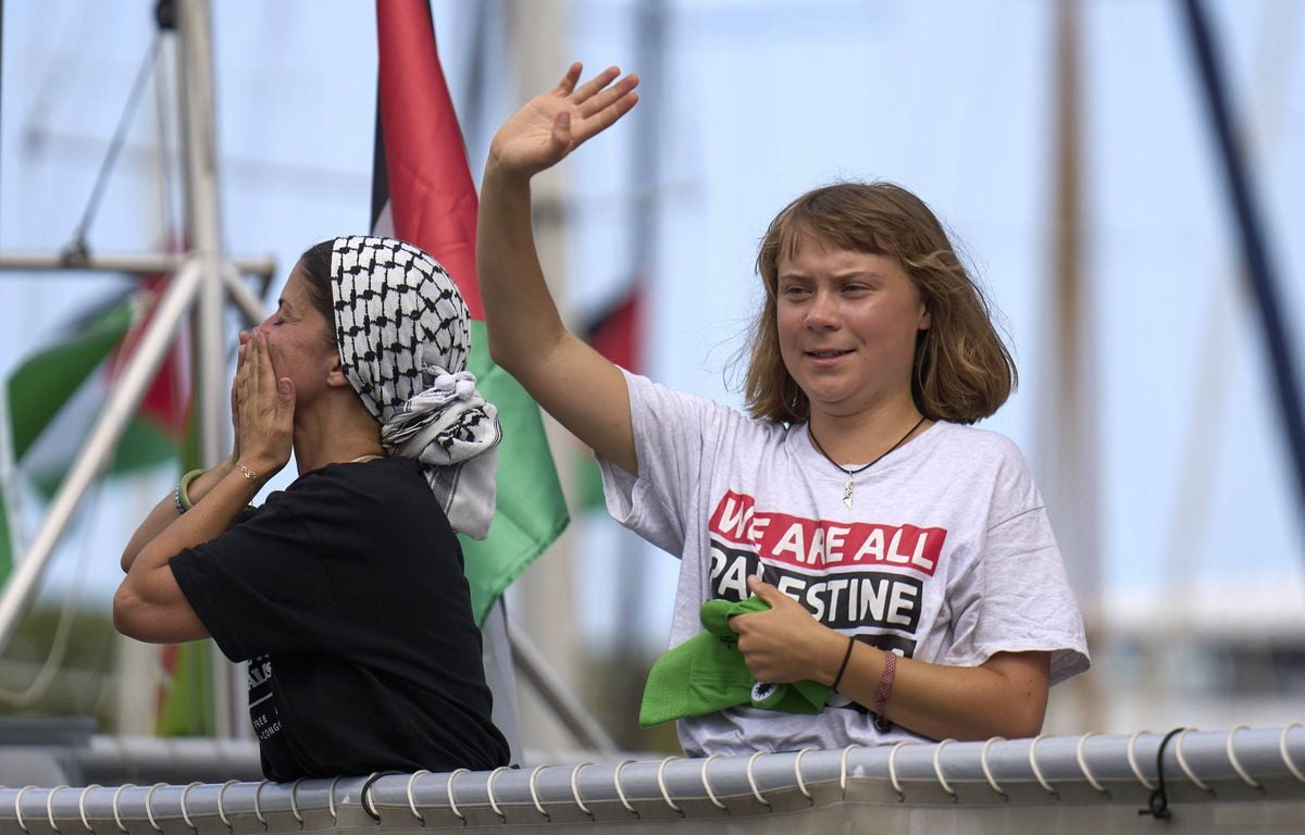 Flottille pour Gaza : Les bateaux avec Greta Thunberg à bord ont repris la mer
