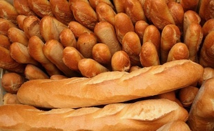 Pains et baguettes.