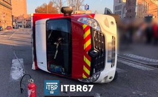 Capture d'écran page Facebook d'Info trafic Bas-Rhin
