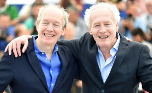 Luc (à g.) et Jean-Pierre Dardenne au festival de Cannes, en mai 2016