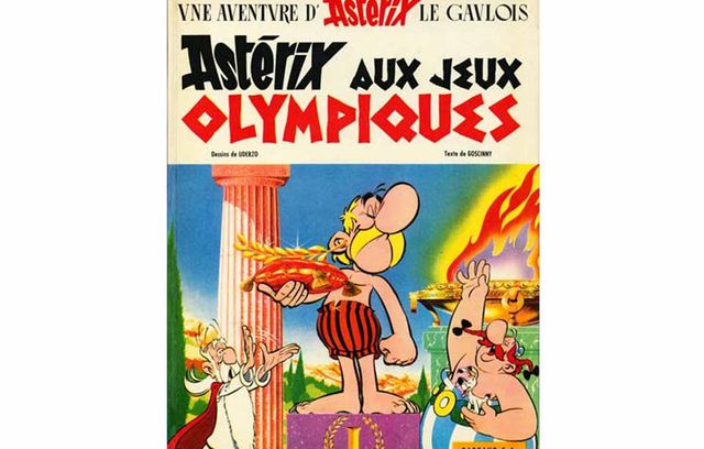 Mais non, c’est bien sûr « Astérix aux Jeux olympiques », sorti en 1968 (bouh, les vilains romains qui ont pris de la potion magique pour gagner !).