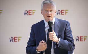 Bruno Le Maire, lors de la Rencontre des Entrepreneurs de France, organisée par le Medef du 24 au 26 août 2021.