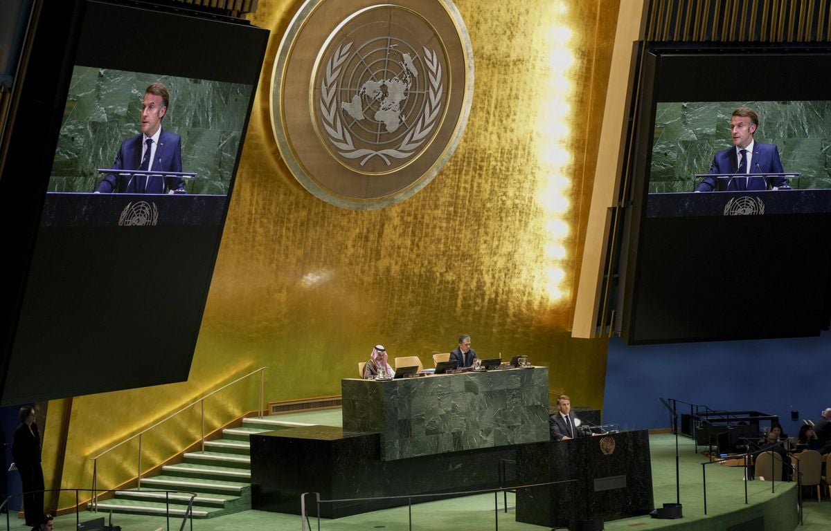 Reconnaissance de la Palestine : « Le temps est venu », que retenir de la prise de parole d'Emmanuel Macron à l'ONU