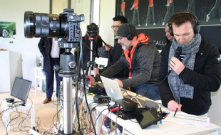 Le « Michel Webshow » dispose de moyens techniques professionnels.