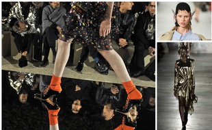Défilé printemps-été 2017 Givenchy, Maison Martin Margiela et Saint Laurent.