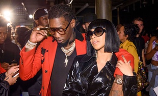Offset et Cardi B le 11 septembre 2017 à New York.