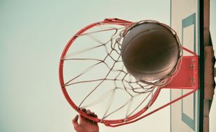 Un ballon de basket (Illustration)