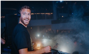 Calvin Harris au Pacha Ibiza le 28 août 2018.