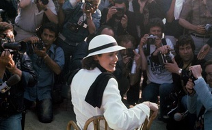 L'actrice Sylvia Kristel au 31e festival de Cannes en mai 1978.