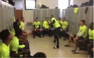 La vidéo a été postée sur le Facebook du FC Nantes.