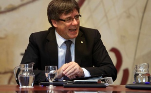Carles Puigdemont, le président catalan, le 13 septembre à Barcelone.