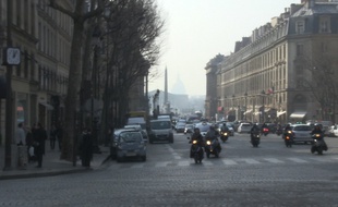 Paris sous la pollution