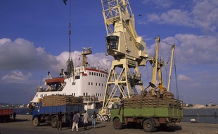 Illustration du port de Massawa en Erythrée.