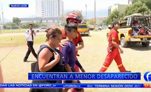 Juan Heriberto Trevino secouru après 44h passé dans un ravin.
