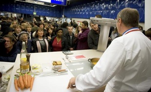 Les grands chefs donnent leurs conseils culinaires jusqu'à demain.