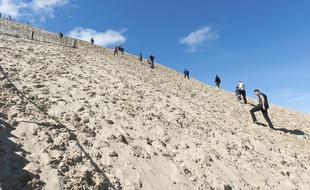 La dune du Pyla, au sud du bassin d'Arcachon (Gironde).