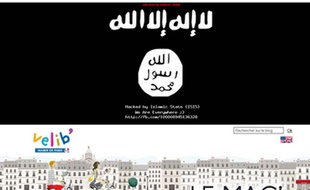 Le blog «Le Mag» de Vélib a été piraté par des hackers se revendiquant de Daesh, ce 7 mars 2015.