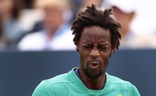Gaêl Monfils a dû abandonner la partie contre Goffin.