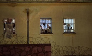 La prison de Korydallos à Athènes le 3 mai 2015