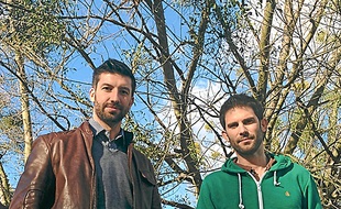 Les deux Lyonnais cocréateurs
du site, Bruno et Guillaume.