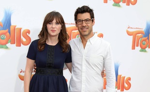 L'actrice Zooey Deschanel et son mari Jacob Pechenik