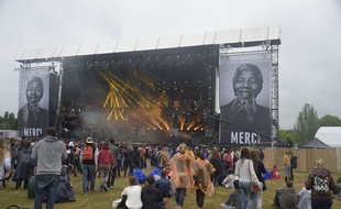 Une des scènes de Solidays en 2014.