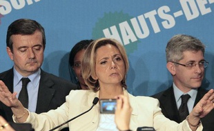 Valérie Pécresse, qui n'a pas réussi à arracher l'Ile-de-France à Jean-Paul Huchon lors du second tour des régionales, le 21 mars 2010