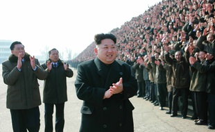 Kim Jong-Un, à Pyongyang, le 13 février 2015.