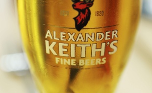 Illustration: Une bière Alexander Keith.